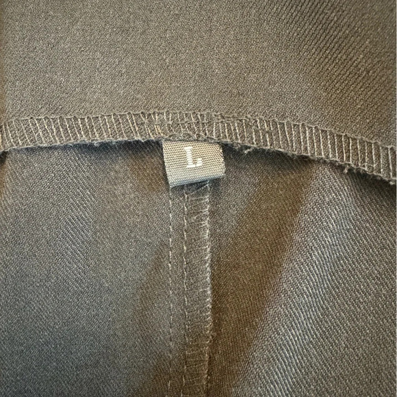 Vest Sleeveless Blazer Black 2 Button size M/L - Picture 8 of 13